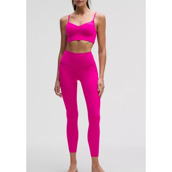 Lululemon Align High-Rise Pant with Pockets 25" Ripened Raspberry Size 6 NWT - Picture 1 of 16